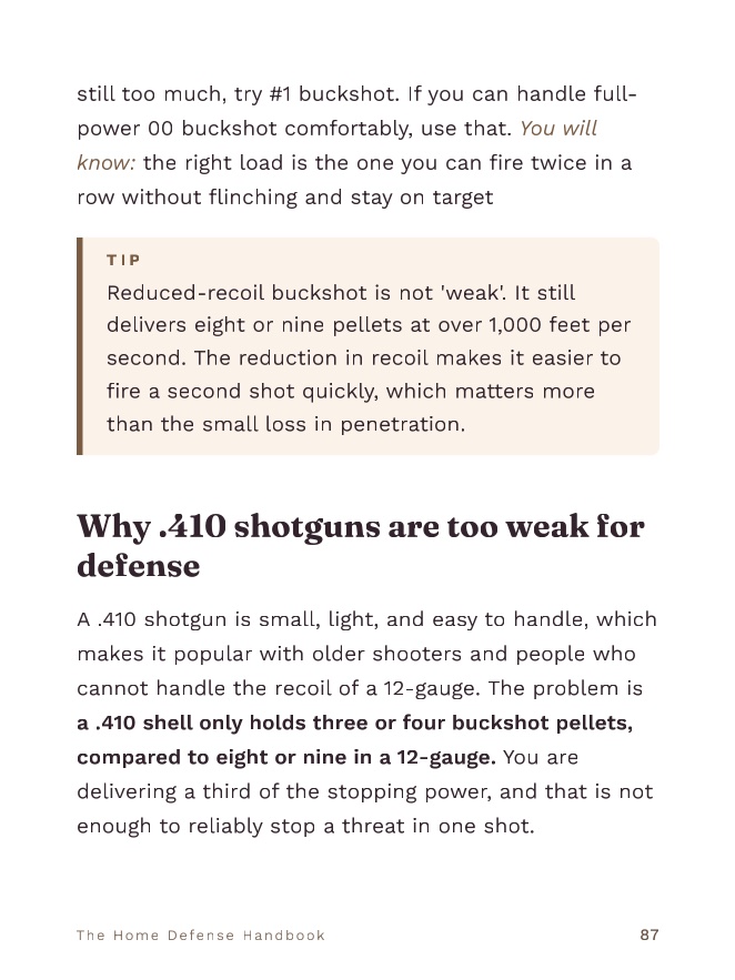 Page 87 of The Home Defense Handbook